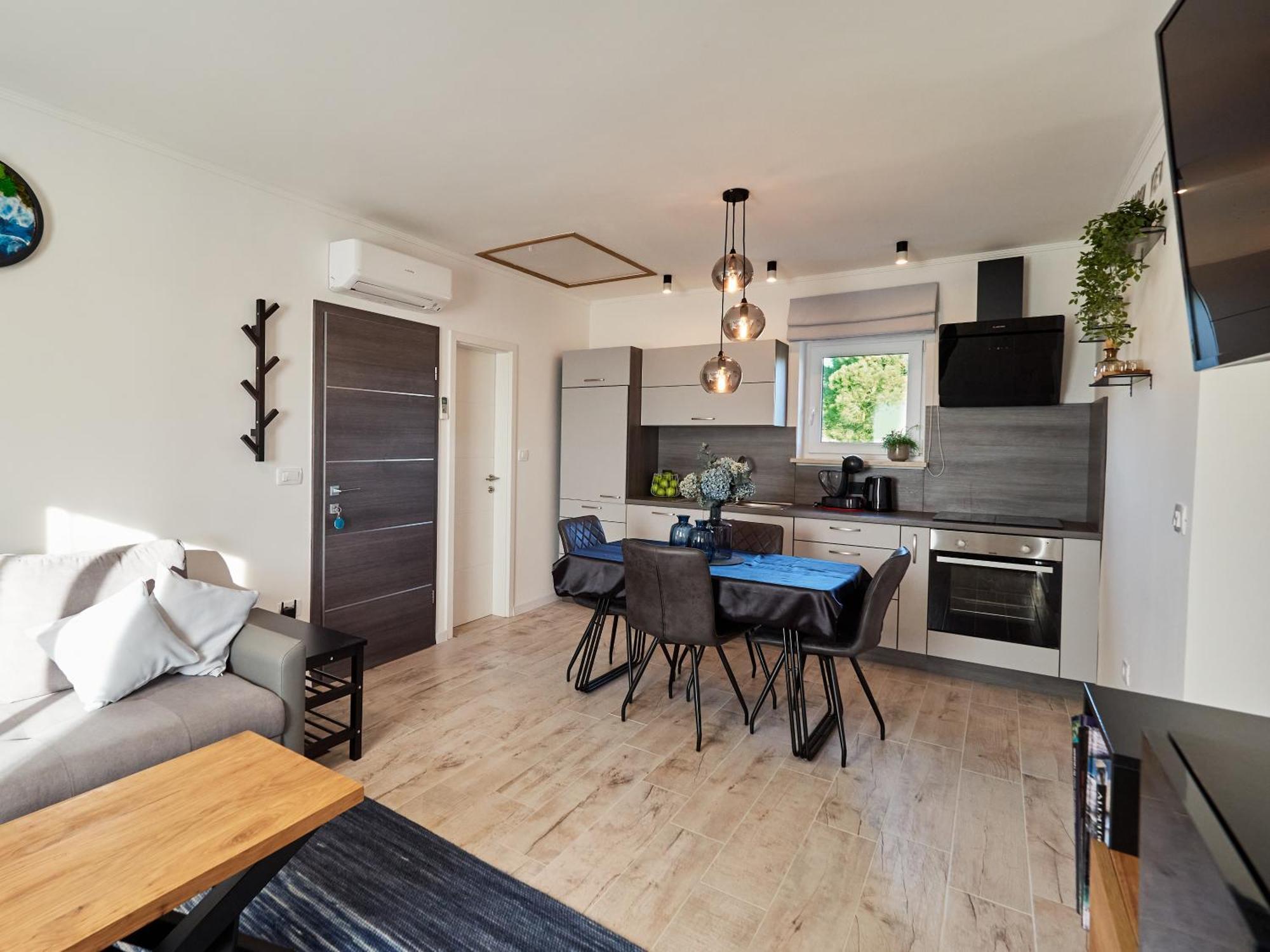 New Apartment Vivano V I D With Amazing View Zambratija  Exterior photo